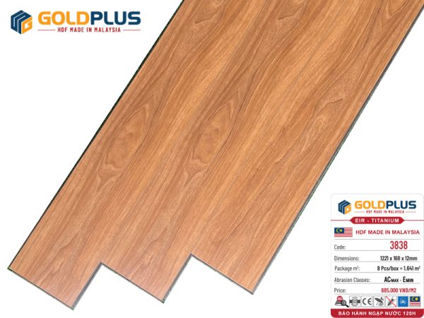 Sàn gỗ Goldplus 3838