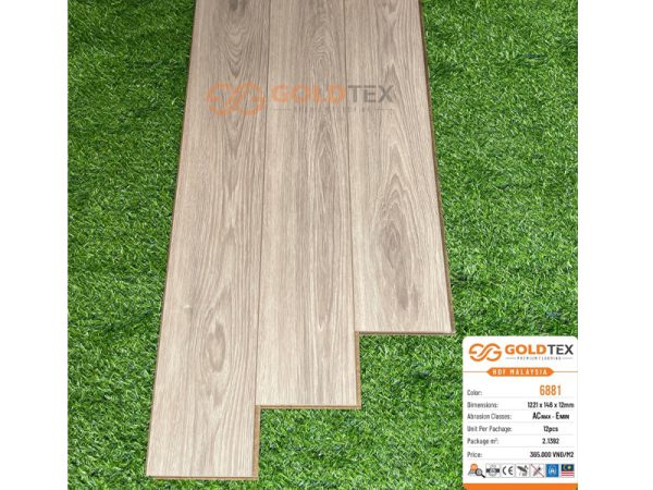 Sàn gỗ Goldtex 6881